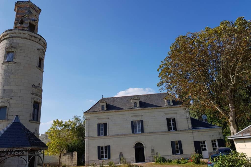 הוילה Chouzé-sur-Loire Le Logis De La Tour Saint Jacques מראה חיצוני תמונה